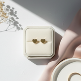 Dainty Heart Studs