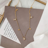 Minimal Shine Necklace Set - 2