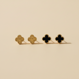 Clover Stud Earring Set - 2