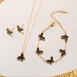 Black Butterfly Set