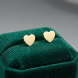 Dainty Heart Studs