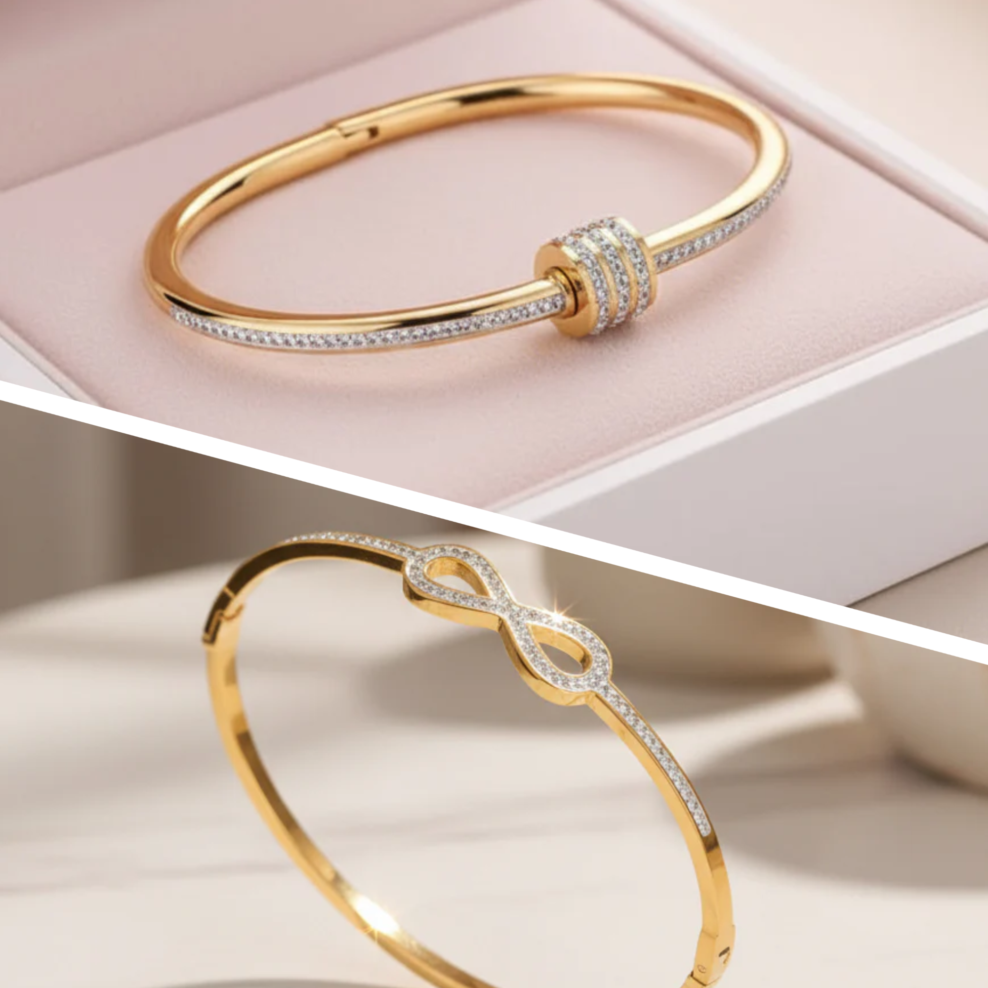 Luxe Shine Bracelet Set - 2