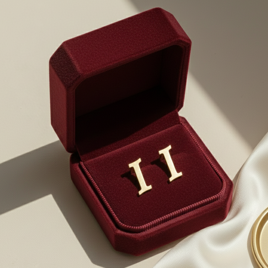 I Signature Mini Studs