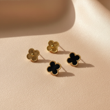 Clover Stud Earring Set - 2