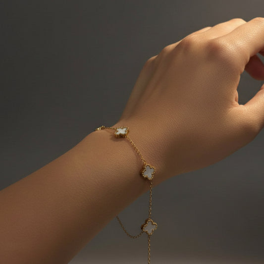 Nel Bracelet - Small Clover