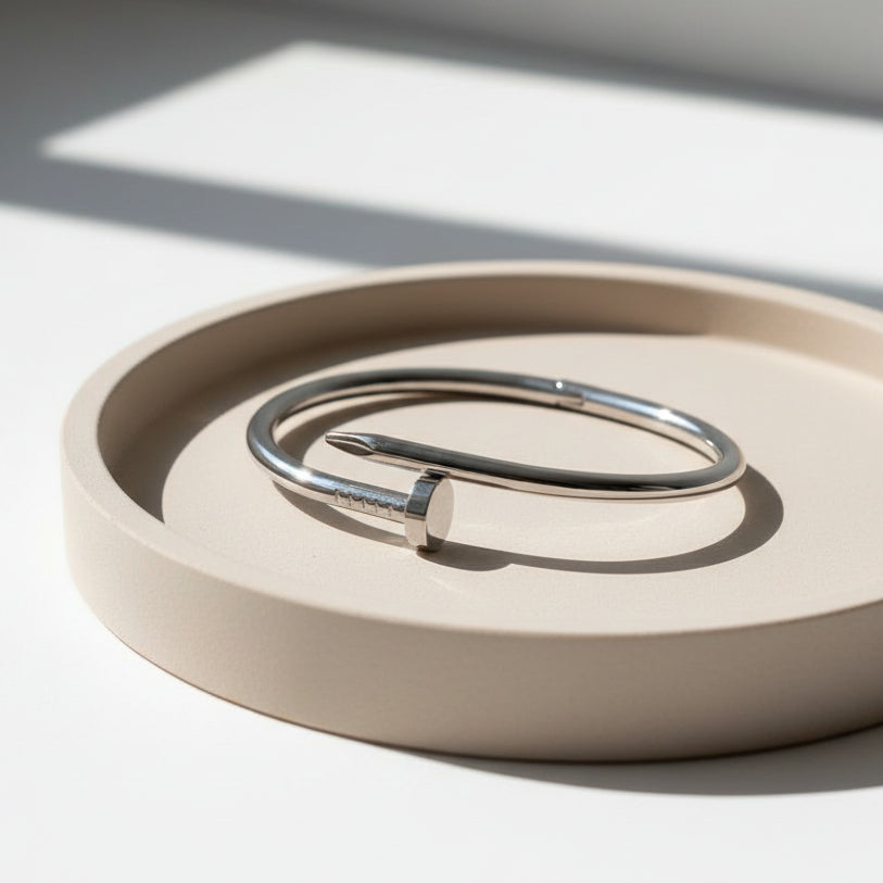 Minimal Nail Bracelet Set - 2